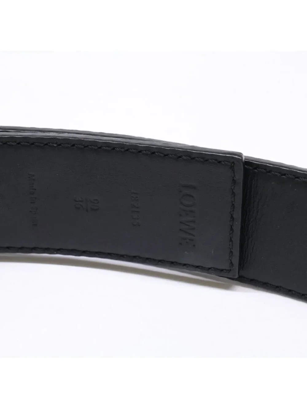 Loewe Reversible Anagram Smooth Calf &soft Grain Belt